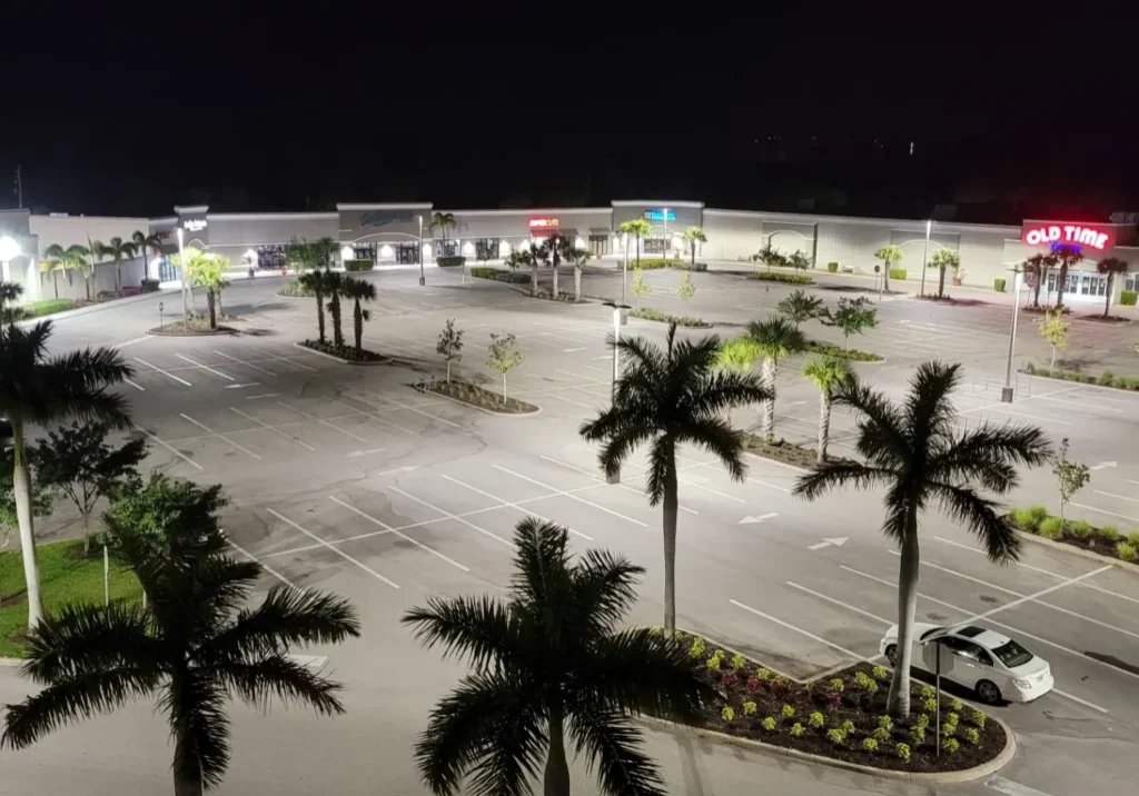 Survey of all lighting installation from parking and exterior to interior lighting.